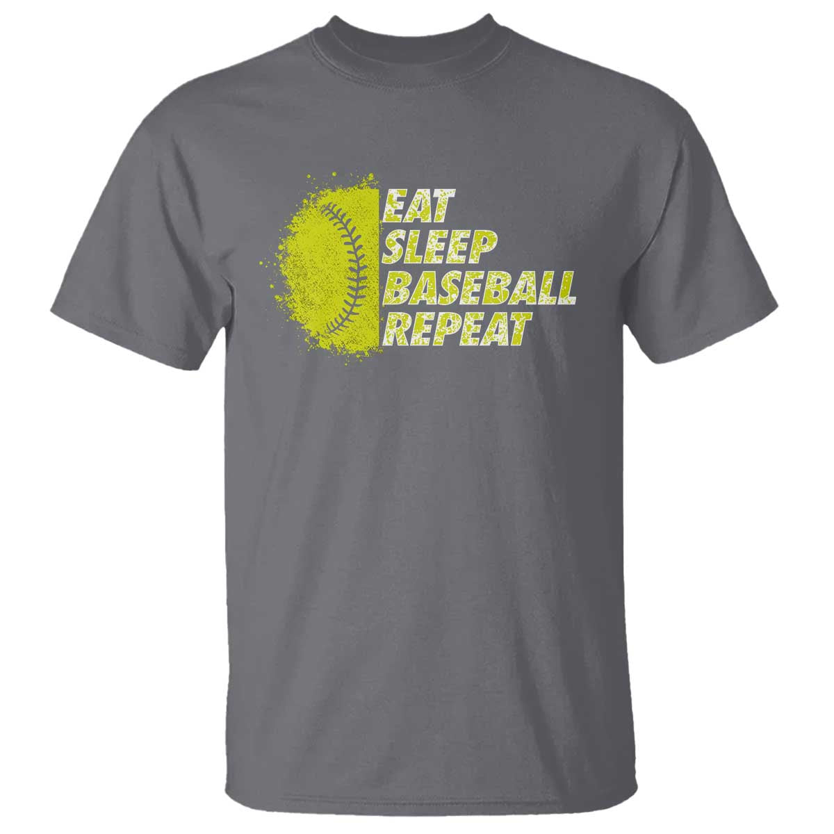 Eat Sleep Baseball Repeat T Shirt - Wonder Print Shop
