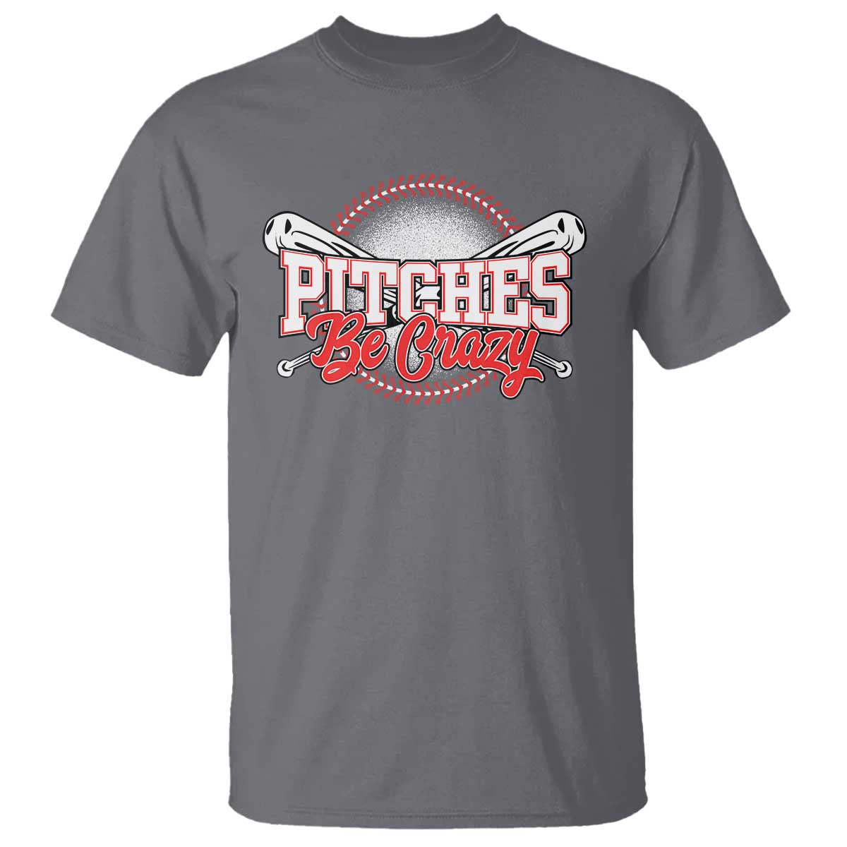 Funny Baseball T Shirt Pitches Be Crazy - Wonder Print Shop
