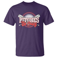 Funny Baseball T Shirt Pitches Be Crazy - Wonder Print Shop