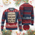 Funny Part Time Warm Up Partner Pitching Baseball Full Time Dad Ugly Christmas Sweater - Wonder Print Shop