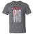 Baseball Coach Dad T Shirt Like A Normal Dad Only Cooler America Flag - Wonder Print Shop