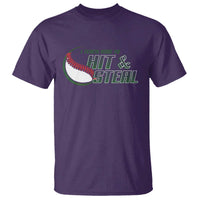 Baseball Coach T Shirt I Teach Kids To Hit And Steal - Wonder Print Shop