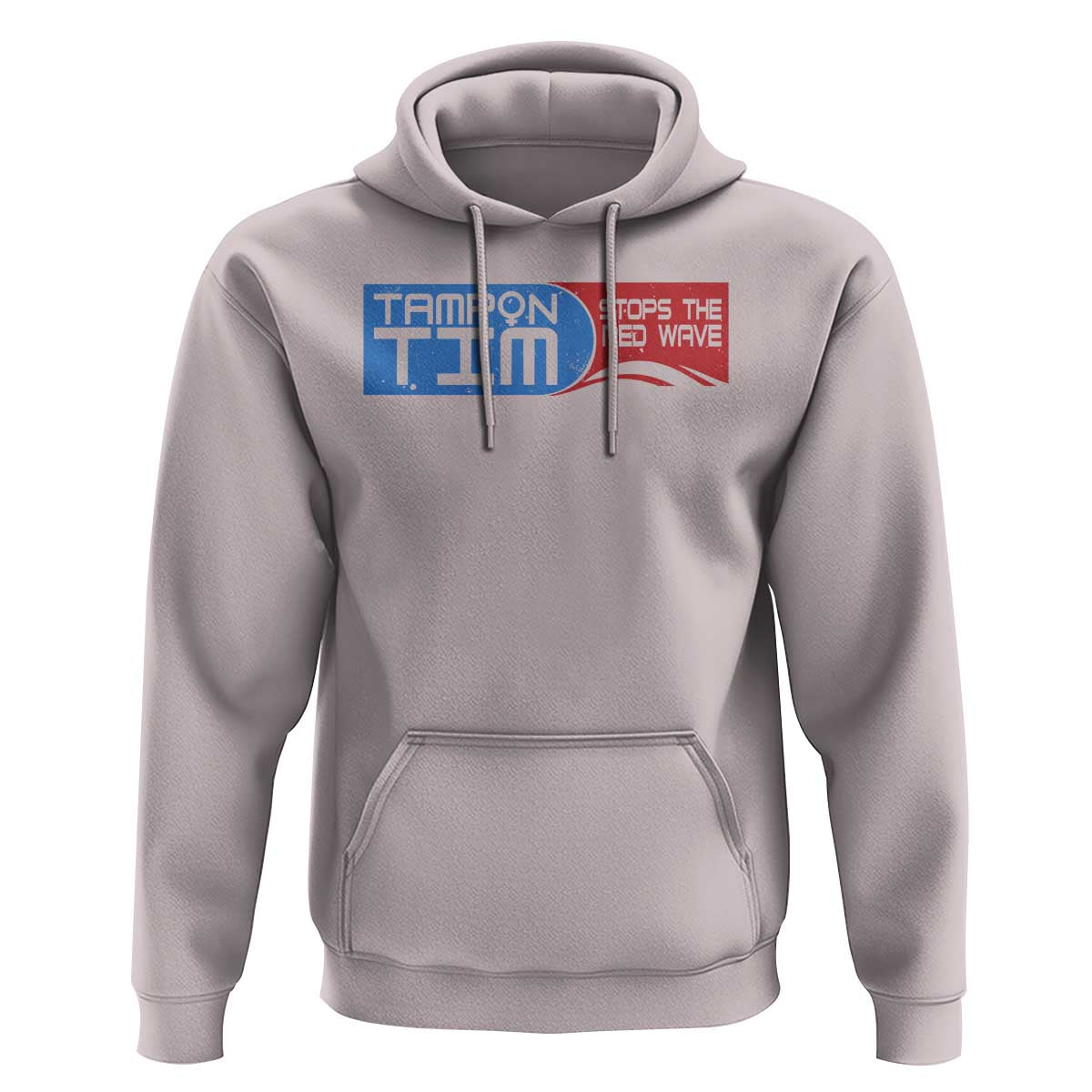 Tampon Tim Hoodie Stops The Red Wave Harris Walz 2024 - Wonder Print Shop