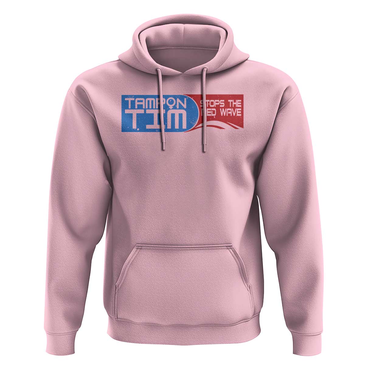 Tampon Tim Hoodie Stops The Red Wave Harris Walz 2024 - Wonder Print Shop