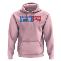 Tampon Tim Hoodie Stops The Red Wave Harris Walz 2024 - Wonder Print Shop