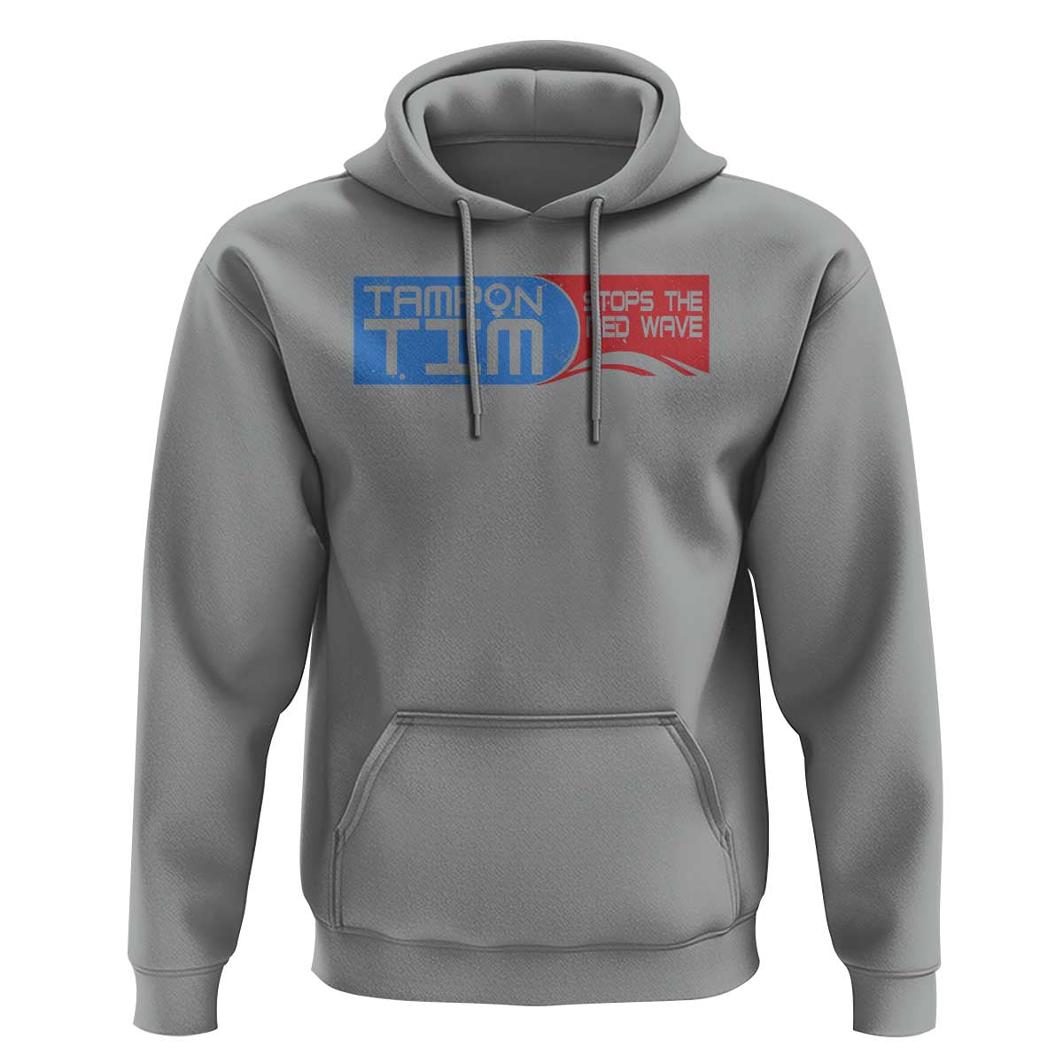 Tampon Tim Hoodie Stops The Red Wave Harris Walz 2024 - Wonder Print Shop