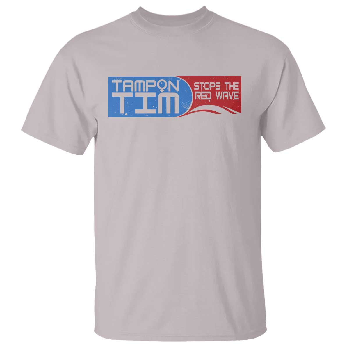 Tampon Tim T Shirt Stops The Red Wave Harris Walz 2024 - Wonder Print Shop