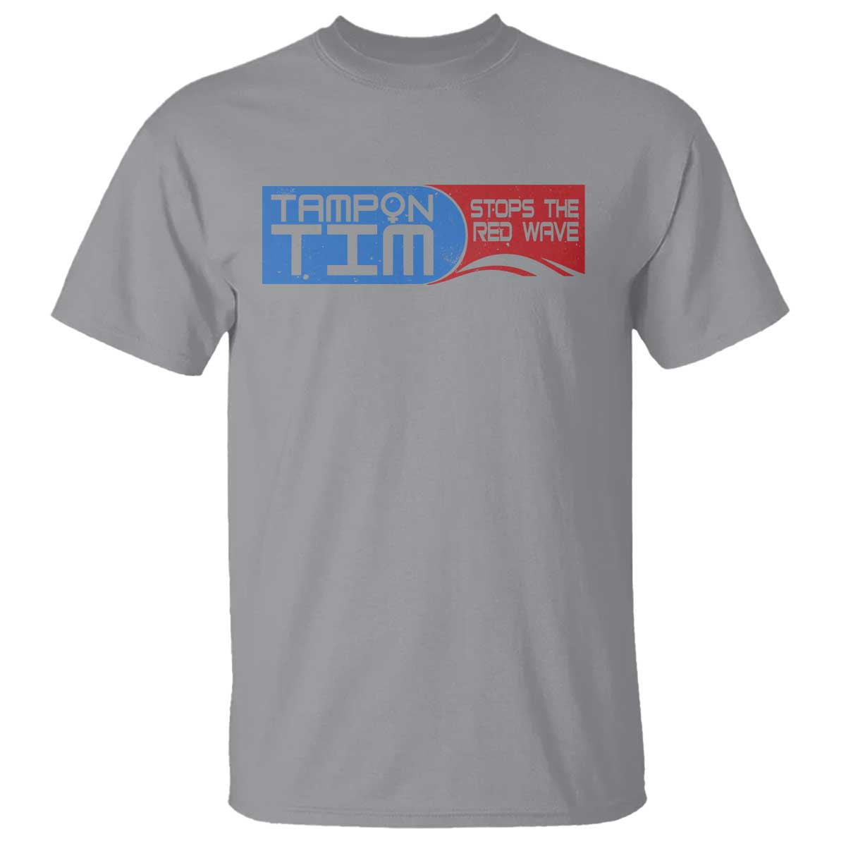 Tampon Tim T Shirt Stops The Red Wave Harris Walz 2024 - Wonder Print Shop