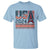 USA Eiffel Tower 2024 T Shirt Patriotic Sports Supporter Souvenir - Wonder Print Shop
