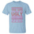 Funny Christmas T Shirt Too Cute To Wear An Ugly Sweater - Wonder Print Shop