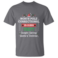 Funny Christmas Family Matching T Shirt North Pole Correctional Theft - Wonder Print Shop