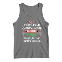 Funny Christmas Family Matching Tank Top North Pole Correctional Theft