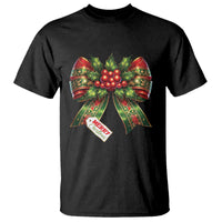 Funny Christmas Bow Present Costume T Shirt - Wonder Print Shop