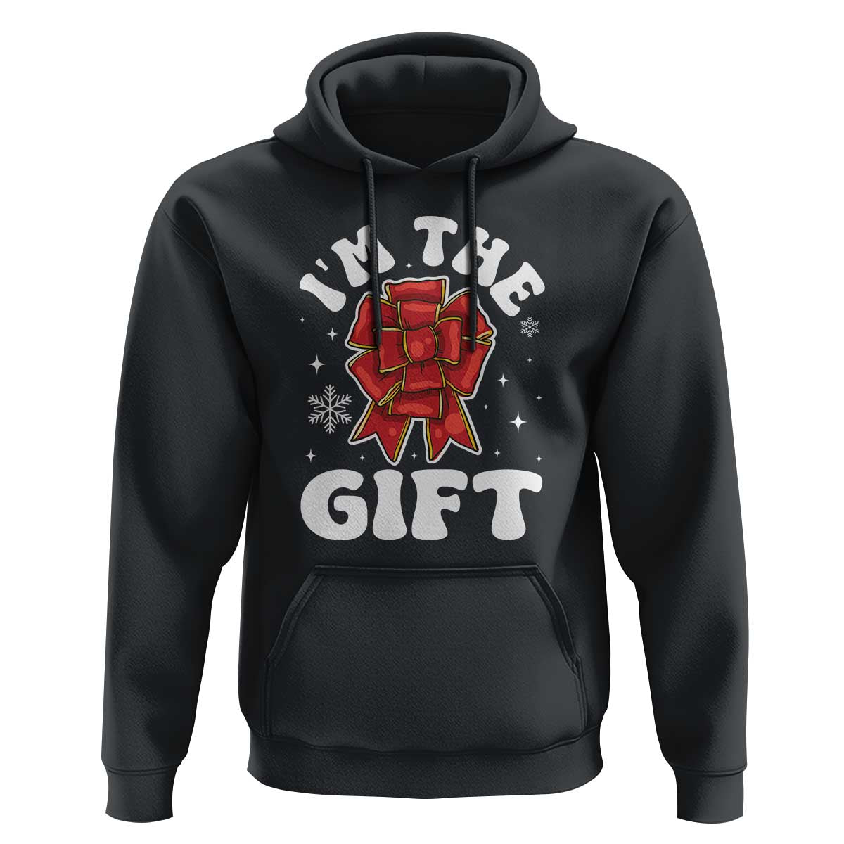 Funny Christmas Present Costume Hoodie I Am The Gift