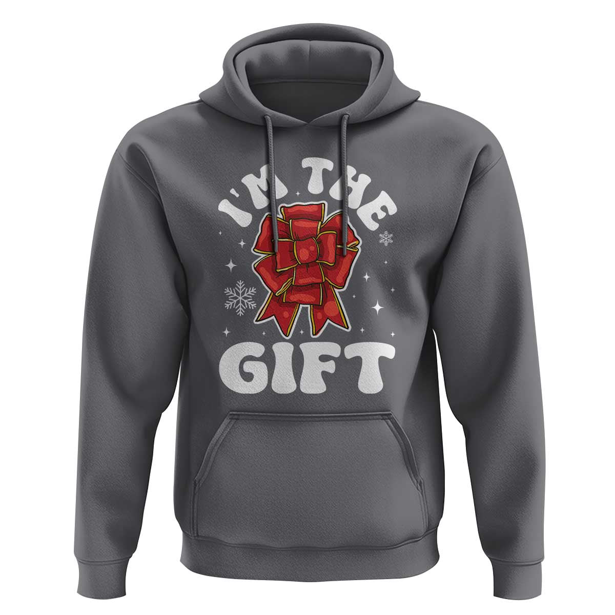 Funny Christmas Present Costume Hoodie I Am The Gift