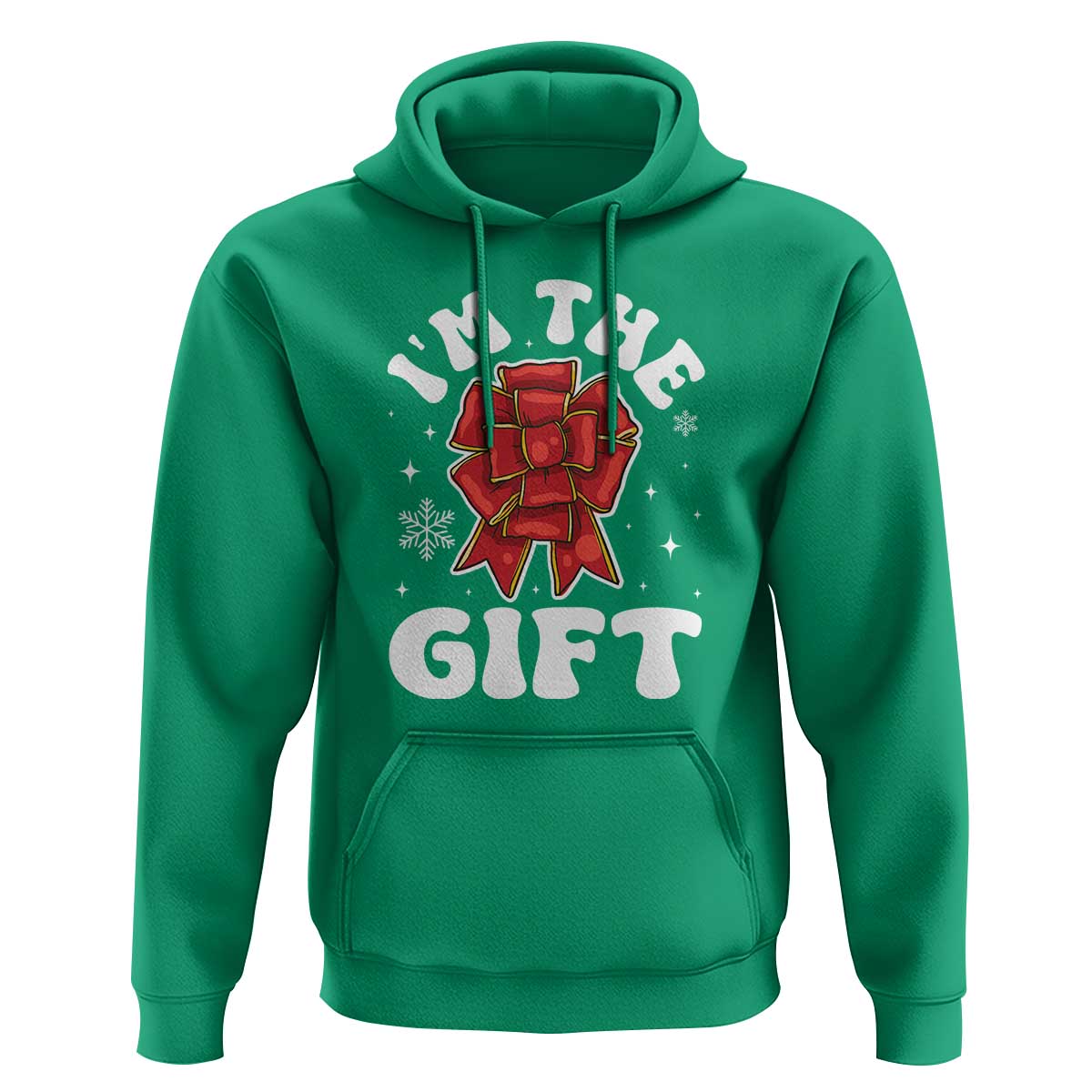 Funny Christmas Present Costume Hoodie I Am The Gift