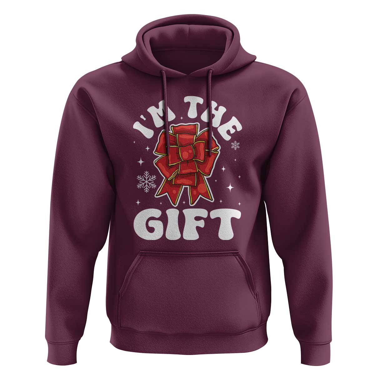 Funny Christmas Present Costume Hoodie I Am The Gift