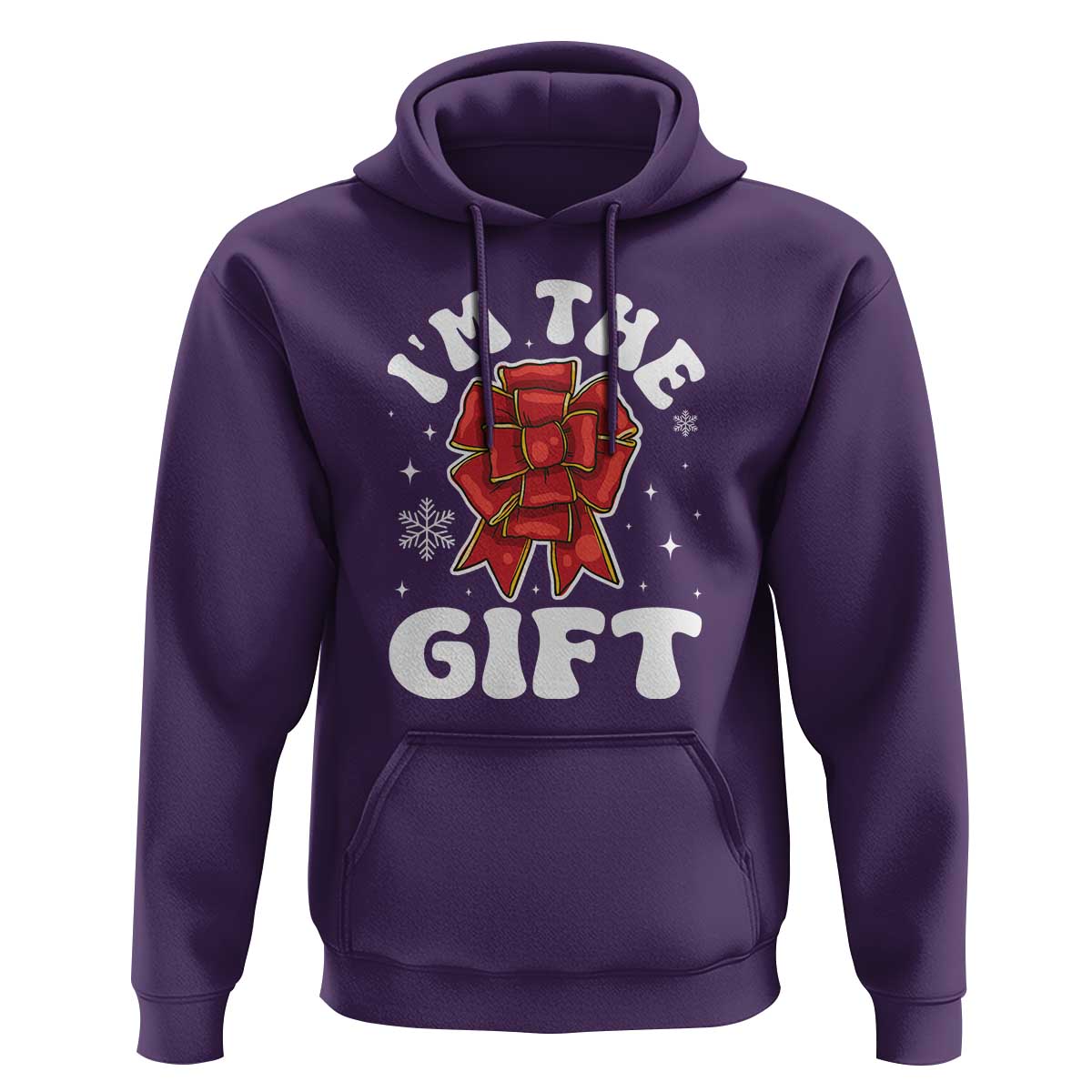 Funny Christmas Present Costume Hoodie I Am The Gift