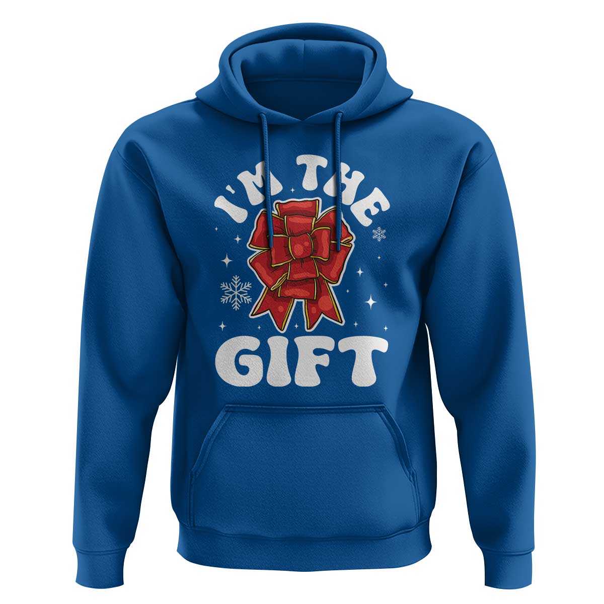 Funny Christmas Present Costume Hoodie I Am The Gift