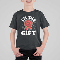 Funny Christmas Present Costume T Shirt For Kid I Am The Gift - Wonder Print Shop