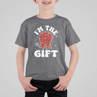Funny Christmas Present Costume T Shirt For Kid I Am The Gift - Wonder Print Shop