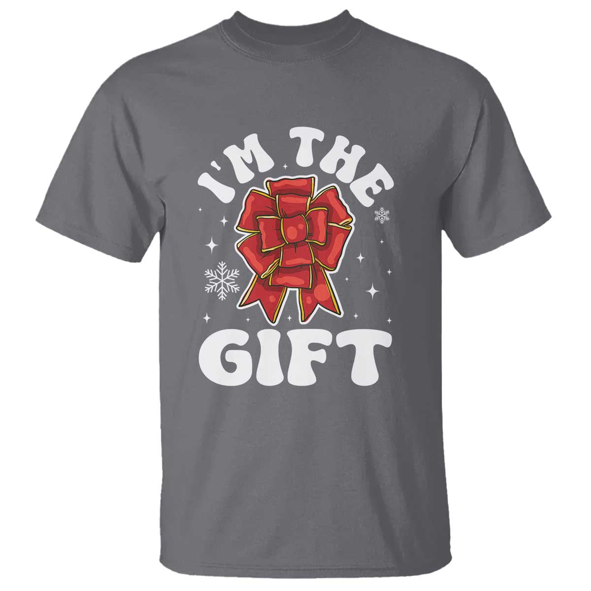Funny Christmas Present Costume T Shirt I Am The Gift - Wonder Print Shop