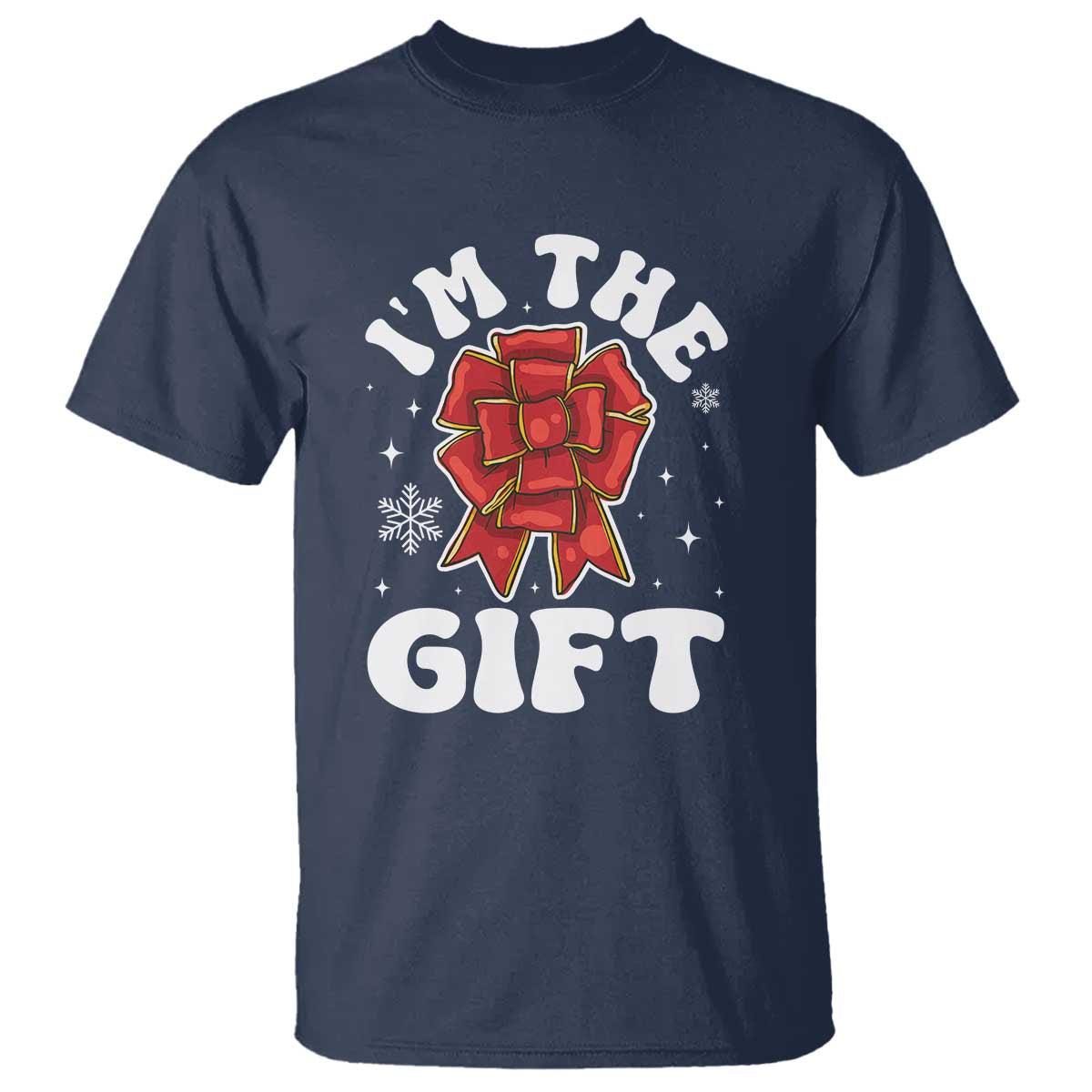 Funny Christmas Present Costume T Shirt I Am The Gift - Wonder Print Shop