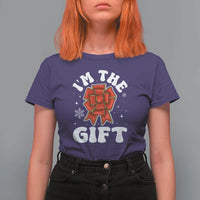 Funny Christmas Present Costume T Shirt For Women I Am The Gift - Wonder Print Shop