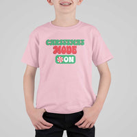 Funny Christmas Mode On T Shirt For Kid - Wonder Print Shop