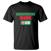 Funny Christmas Mode On T Shirt - Wonder Print Shop