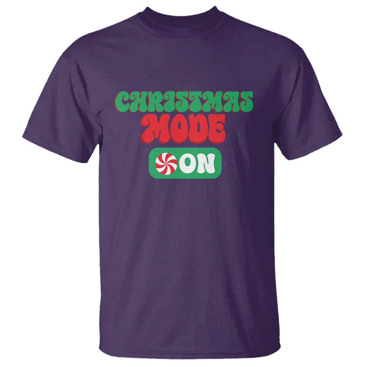 Funny Christmas Mode On T Shirt - Wonder Print Shop