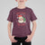 Funny Christmas T Shirt For Kid Nothing For You Whore Santa Middle Finger - Wonder Print Shop