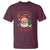 Funny Christmas T Shirt Nothing For You Whore Santa Middle Finger - Wonder Print Shop