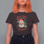 Funny Christmas T Shirt For Women Nothing For You Whore Santa Middle Finger - Wonder Print Shop