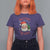 Funny Christmas T Shirt For Women Nothing For You Whore Santa Middle Finger - Wonder Print Shop