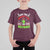 Funny Christmas T Shirt For Kid On The List Of Naughty And I Regret Nothing - Wonder Print Shop