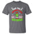Funny Christmas T Shirt On The List Of Naughty And I Regret Nothing - Wonder Print Shop