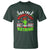 Funny Christmas T Shirt On The List Of Naughty And I Regret Nothing - Wonder Print Shop