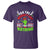 Funny Christmas T Shirt On The List Of Naughty And I Regret Nothing - Wonder Print Shop