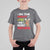 Funny Christmas T Shirt For Kid On The List Of Naughty And I Regret Nothing Reindeer - Wonder Print Shop
