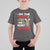 Funny Christmas T Shirt For Kid On The List Of Naughty And I Regret Nothing Reindeer - Wonder Print Shop