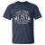 Funny Christmas T Shirt On The List Of Naughty And I Regret Nothing Middle Finger - Wonder Print Shop
