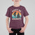 Funny Xmas T Shirt For Kid Don't Be Naughty Dog Peeing Christmas Tree - Wonder Print Shop