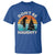 Funny Xmas T Shirt Don't Be Naughty Dog Peeing Christmas Tree - Wonder Print Shop