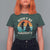 Funny Xmas T Shirt For Women Don't Be Naughty Dog Peeing Christmas Tree - Wonder Print Shop