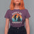 Funny Xmas T Shirt For Women Don't Be Naughty Dog Peeing Christmas Tree - Wonder Print Shop