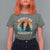 Funny Xmas T Shirt For Women Don't Be Naughty Dog Peeing Christmas Tree - Wonder Print Shop