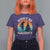Funny Xmas T Shirt For Women Don't Be Naughty Dog Peeing Christmas Tree - Wonder Print Shop