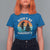Funny Xmas T Shirt For Women Don't Be Naughty Dog Peeing Christmas Tree - Wonder Print Shop
