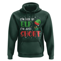 Funny Christmas Hoodie Im Not An Elf Just Short